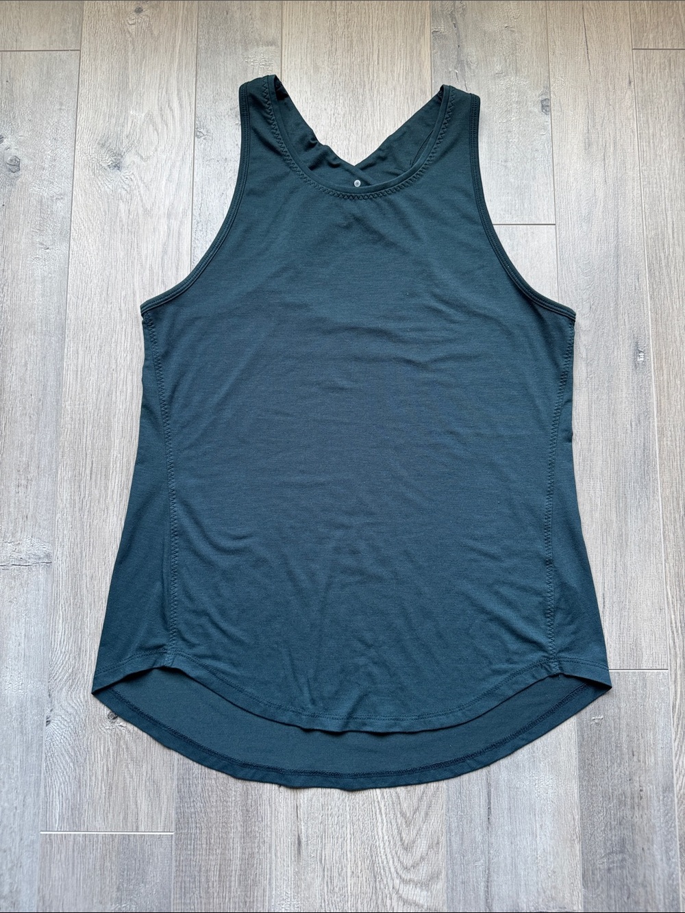 Athleta Black Racerback Tank